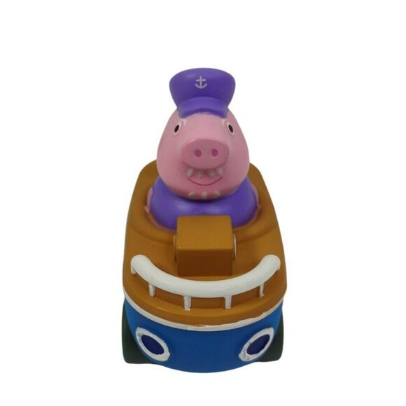 Peppa Pig Adventures Grandpa Pig in Boat Vehicle Toy - Picture 3 of 8
